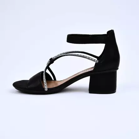 RIEKER Remmisandaalit Musta - Naisten juhlakengät - 64654-00 - 2