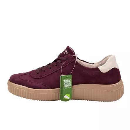 REMONTE Sneakerit Tummanvioletti/Beige Nahka - Naisten tennarit ja lenkkarit - D3E00-30 - 2