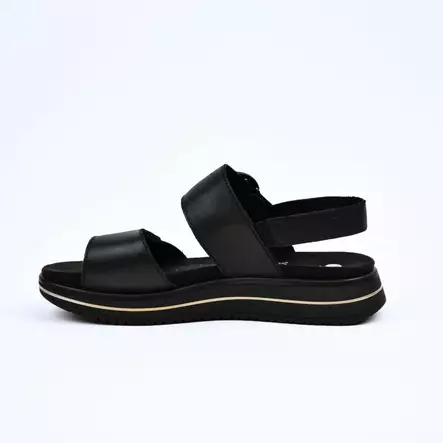 REMONTE Sandaalit Musta Nahka - Naisten juhlasandaalit - D1J63-00 - 2