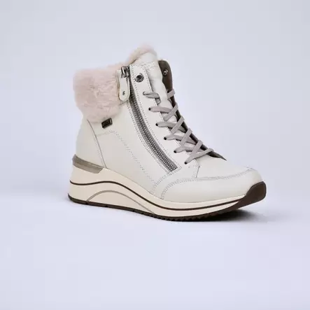 REMONTE Talvinilkkurit Kermavalkoinen - Naisten nilkkurit - D0T77-80 - 1