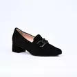 HASSIA Siena Juhla-avokkaat Musta Mokkanahka - Naisten korolliset kävelykengät - 4-303056-0100 - 1
