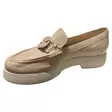HÖGL Stacy Kävelykengät Ecru Nahka - Naisten loaferit - 3-101620-1100 - 2