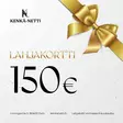 Lahjakortti 150 euro - Lahjakortit ja etukupongit - 1000-150 - 1