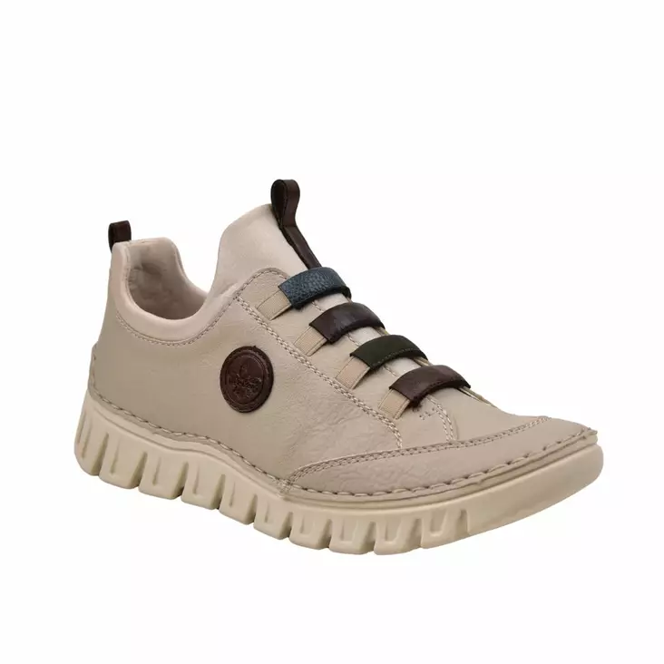 RIEKER Sneakerit Kermavalkoinen - Naisten tennarit ja lenkkarit - 57550-60 - 1