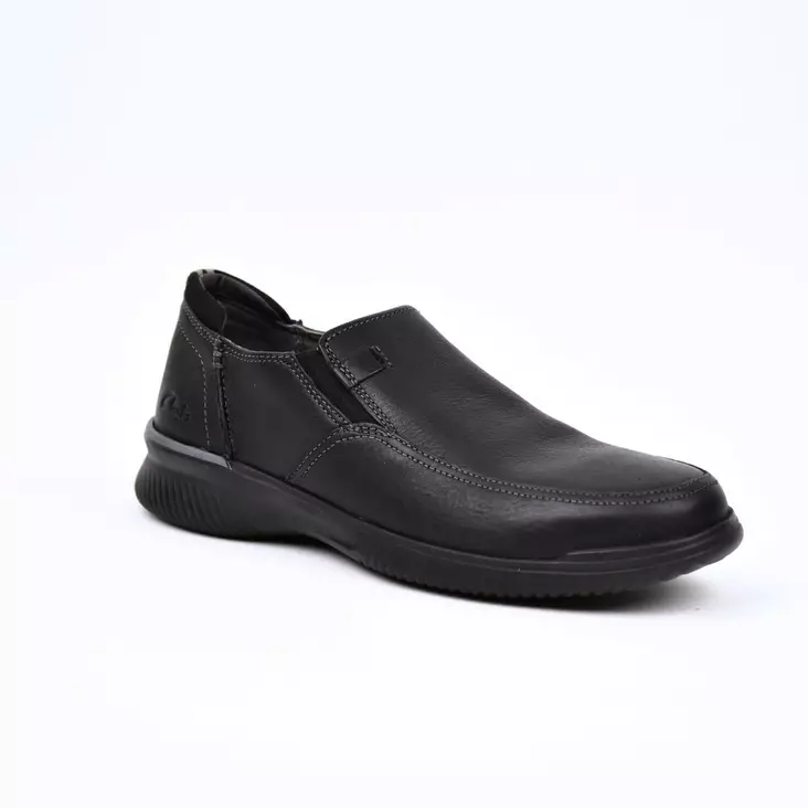 CLARKS Donaway Step Kävelykengät Musta Nahka - Miesten kävelykengät - 26161480 - 1