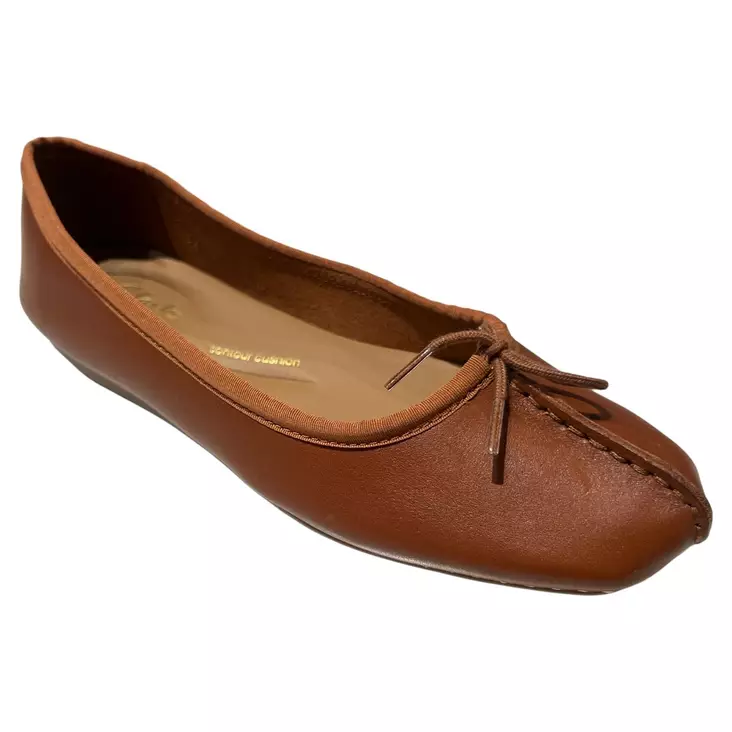 CLARKS Freckle Ice Ballerinat Ruskea Nahka - Ballerinat - 20352930 - 1