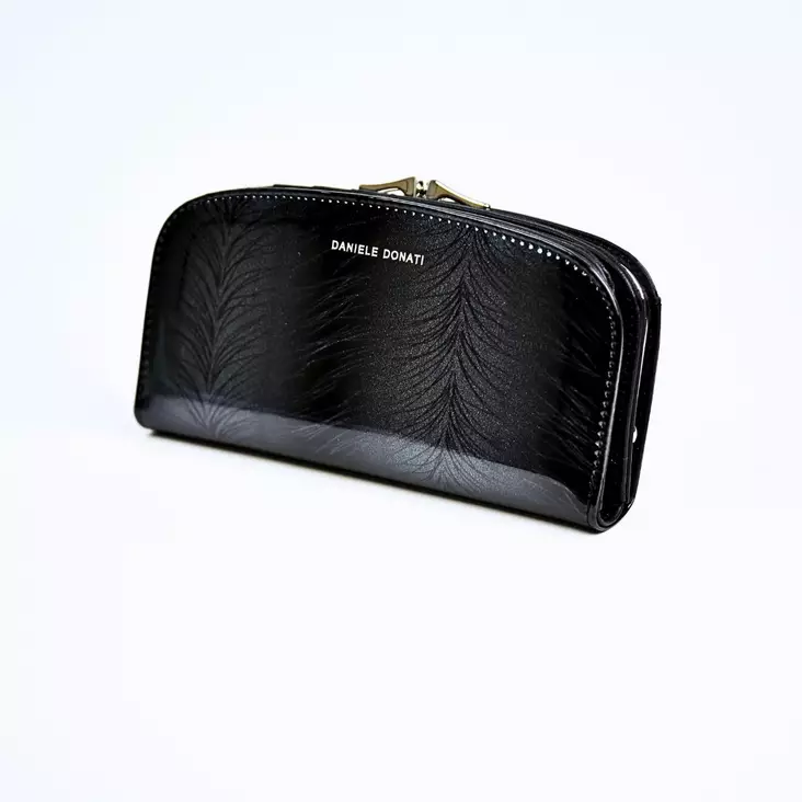 DANIELE DONATI Lompakko Nahka Musta - Lompakot - 05.1209.00 - 1