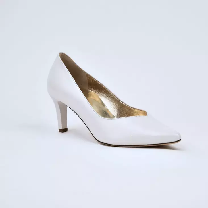 Högl Boulevard 60 Juhla-avokkaat Helmenvalkoinen Nahka - Naisten avokkaat - 0-176703-0300 - 1