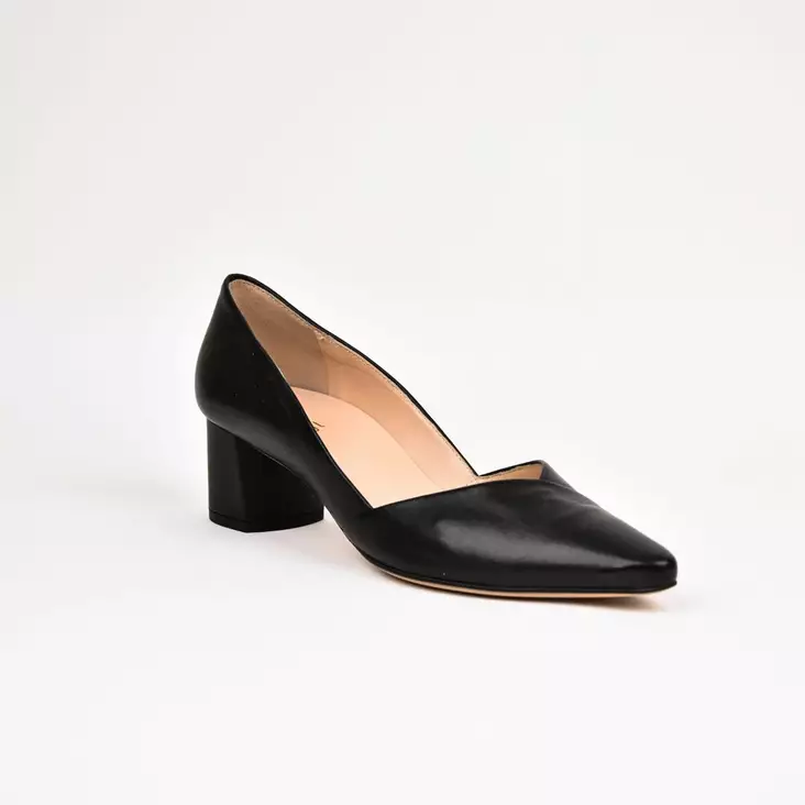 HÖGL Juhla-avokkaat Musta Nahka - Naisten juhlakengät - 0-174500-0100 - 1