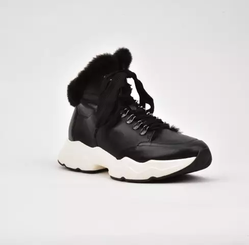 HÖGL Nilkkurit Musta Nahka - Naisten nilkkurit - 6-103440-0100 - 1