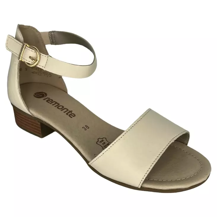 REMONTE Sandaalit Beige Nahka - Naisten juhlasandaalit - D0P50-80 - 1