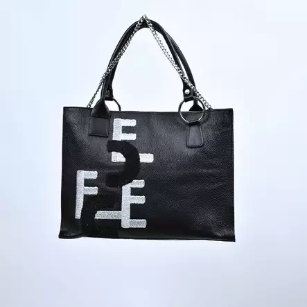 ELISA CAVALETTI Käsilaukku Musta Nahka - Laukut - ELP240686503-02001 - 1