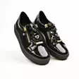 GABOR Sneakerit Musta Lakerinahka - Naisten nauhalliset kävelykengät - 6010.03.001 - 6