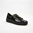 GABOR Sneakerit Musta Lakerinahka - Naisten nauhalliset kävelykengät - 6010.03.001 - 1