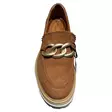 TAMARIS Loaferit Taupe Mokkanahka - Naisten nauhattomat kävelykengät - 1-24707-28-341 - 3