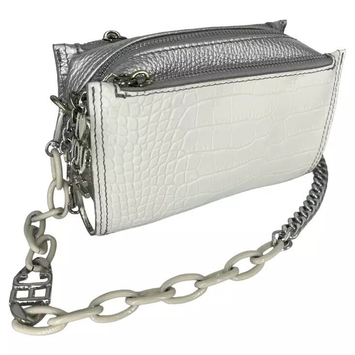 ELISA CAVALETTI Käsilaukku Hopea Nahka - Laukut - ELP240686500-23061 - 1