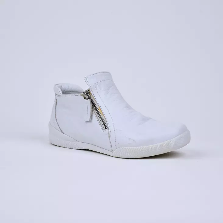 ANDREA CONTI Kävelykengät Valkoinen Nahka - Naisten tennarit ja lenkkarit - 0341727-001 - 1