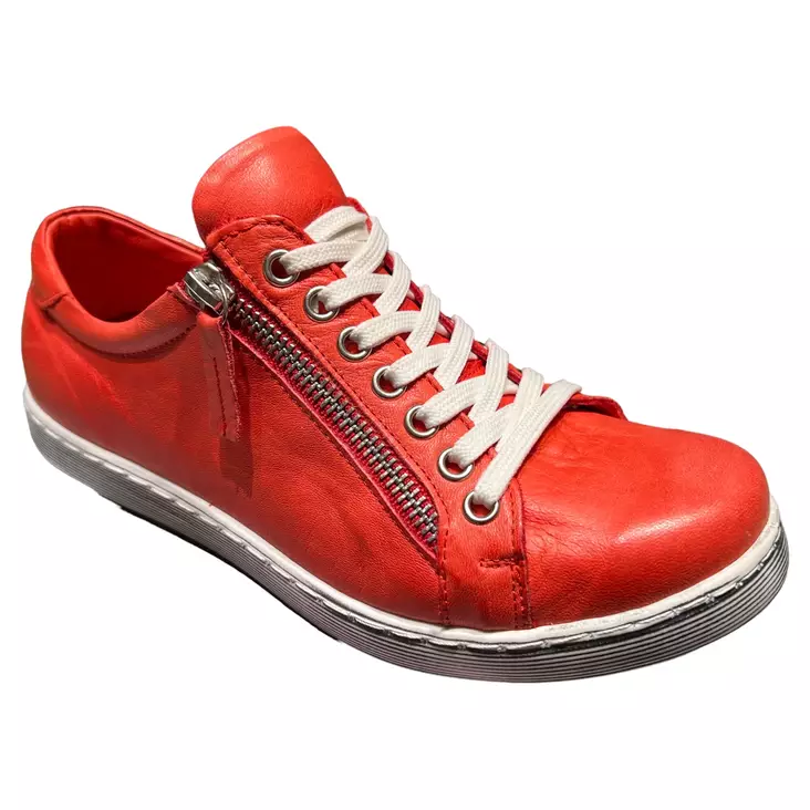 ANDREA CONTI Tennarit Punainen Nahka - Naisten tennarit ja lenkkarit - 0346839-021 - 1