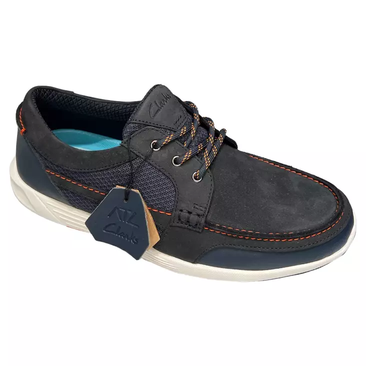 CLARKS ATL Sail West Kävelykengät Blue - Miesten kävelykengät - 26170311 - 1