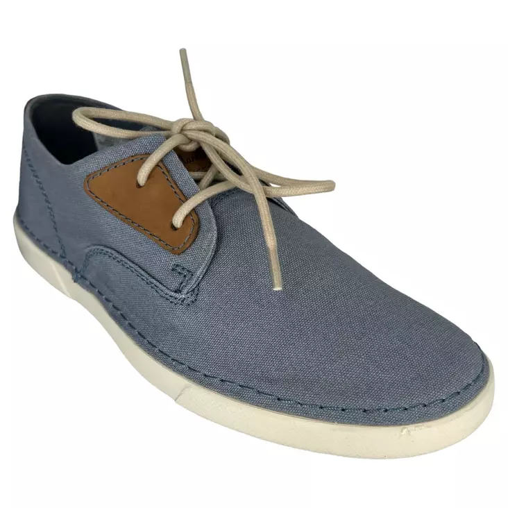 CLARKS Gereld Tie Kävelykengät Blue Tekstiili - Miesten kävelykengät - 26171671 - 1