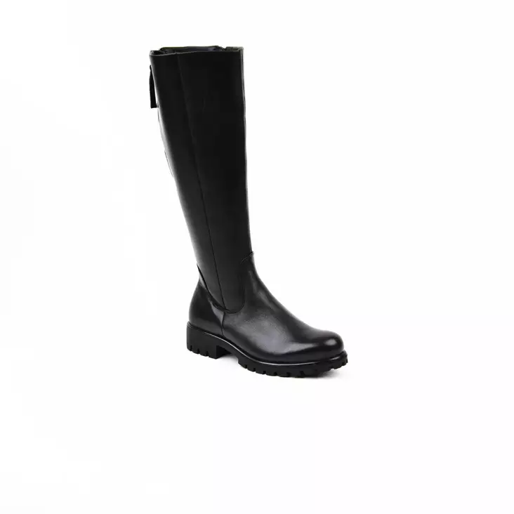 ECCO Modtray W Saappaat Musta Nahka - Naisten saappaat - 490073-01001 - 1