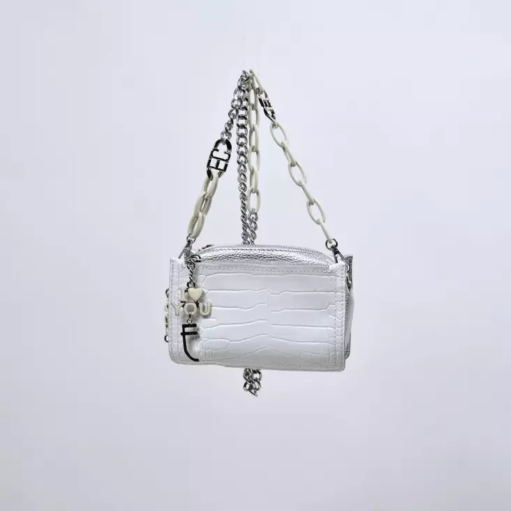 ELISA CAVALETTI Käsilaukku Hopea Nahka - Laukut - ELP240686500-23061 - 1