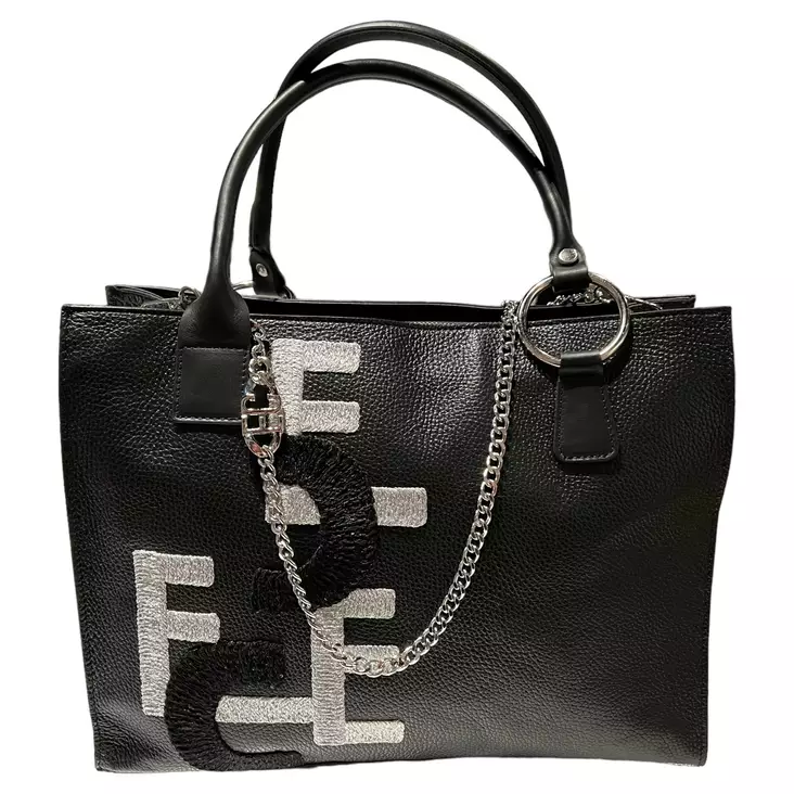 ELISA CAVALETTI Käsilaukku Musta Nahka - Laukut - ELP240686503-02001 - 1