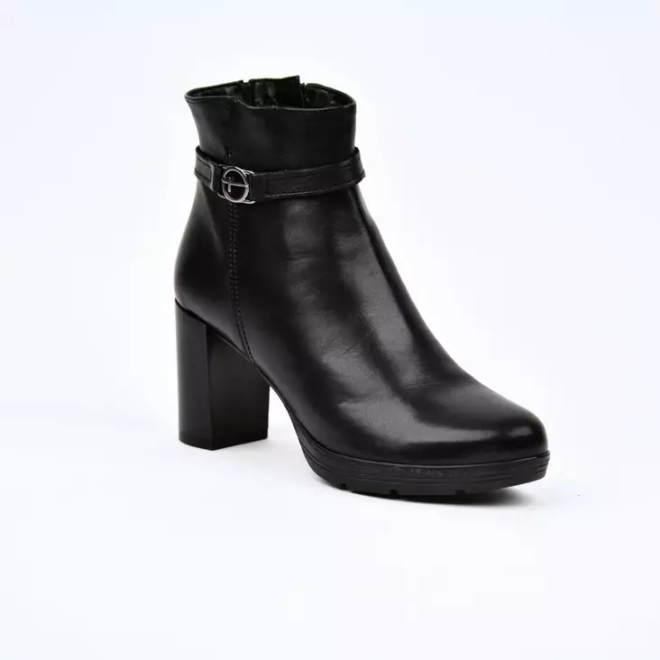 TAMARIS Nilkkurit Musta Nahka - Naisten nilkkurit - 1-25014-41-001 - 1