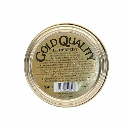 Nahkarasva Gold 190 ml Väritön - Kenkien hoitoaineet - 01802 - 2