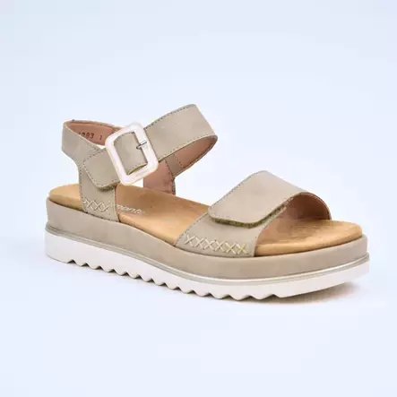 REMONTE Sandaalit Beige - Naisten juhlasandaalit - D3P53-62 - 1