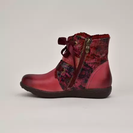 LAURA VITA Gocno2 Nilkkurit Framboise Nahka - Naisten nilkkurit - SO908-02 - 2