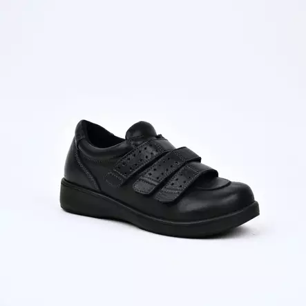 PODOWELL Aquitaine Kävelykenkä Musta Nahka - Naisten erikoislestiset kengät - 3773-7-2 - 1