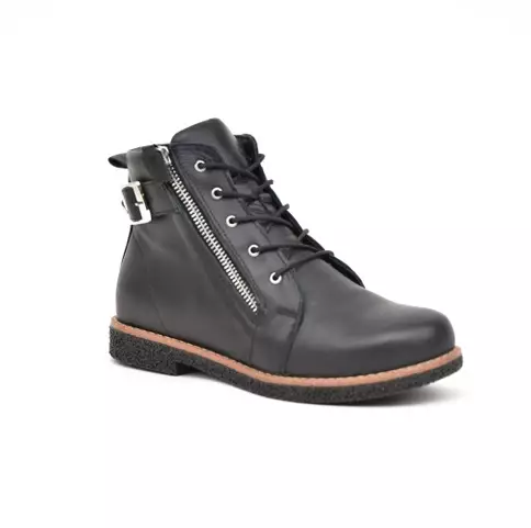 ANDREA CONTI Nilkkurit Musta Nahka - Naisten nilkkurit - 0026002-002 - 1