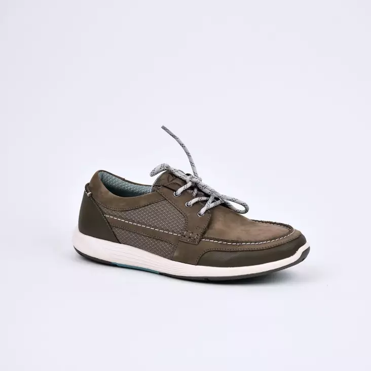CLARKS ATL Sail West Kävelykengät Grey Nubuck - Miesten kävelykengät - 26170392 - 1