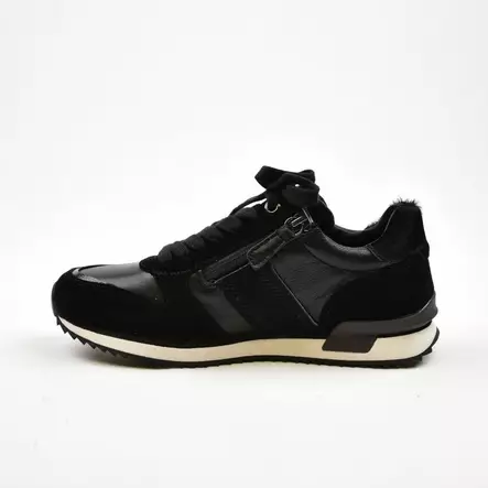 GABOR Sneakers Musta Nahka - Naisten tennarit ja lenkkarit - 6002.01.003 - 2