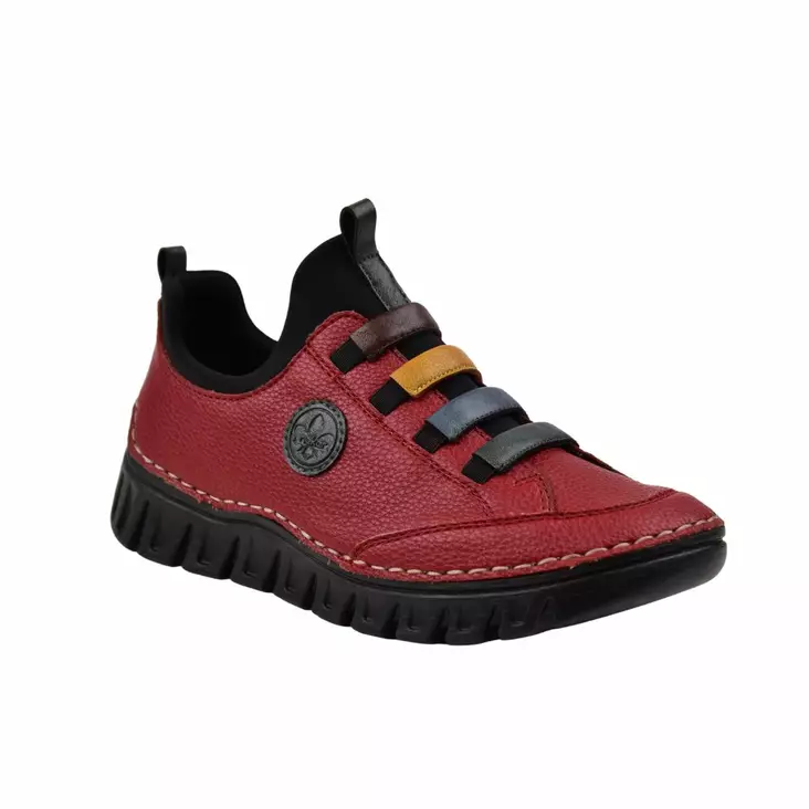 RIEKER Sneakerit Punainen - Naisten tennarit ja lenkkarit - 57550-33 - 1