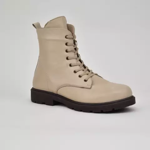 ANDREA CONTI Nilkkurit Beige Nahka - Naisten nilkkurit - 0020046-163 - 1