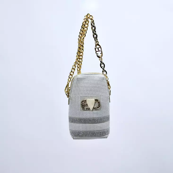 ELISA CAVALETTI Puhelinlaukku Hopea - Laukut - ELP240686504-04023 - 1