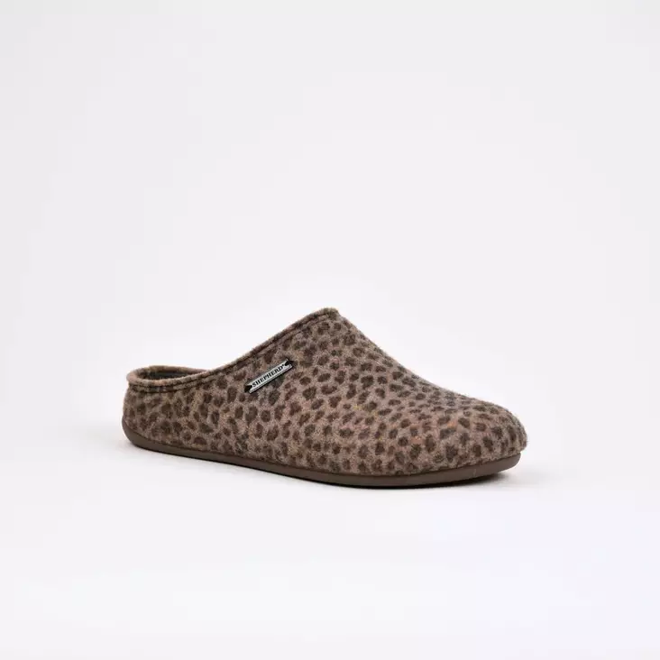 SHEPHERD CILLA Pistokkaat Leopard Huopa - Naisten aamutossut - 34-0883-043 - 1
