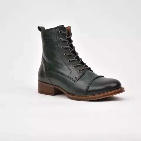 TEN POINTS Pandora 60004 Nilkkurit Botanical Green Nahka - Naisten maiharit - 60004-503 - 1