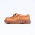 CLARKS Torhill Bee Kävelykengät Ruskea Nahka - Naisten nauhalliset kävelykengät - 261-72084 - 2