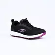 SKECHERS GoGolf Water Repellent Musta/Violetti Tekstiili - Naisten tennarit ja lenkkarit - 17004 - 1
