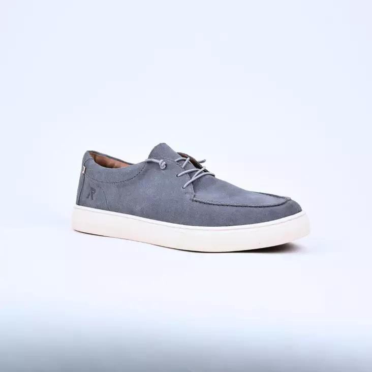 RIEKER Kävelykengät Blue Mokkanahka - Miesten nauhalliset kävelykengät - U0702-14 - 1