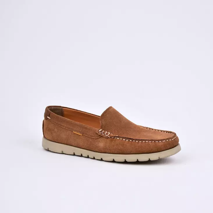 CAMEL ACTIVE Mokkasiinit Cognac Mokkanahka - Miesten nauhattomat kävelykengät - 24233983-C45 - 1