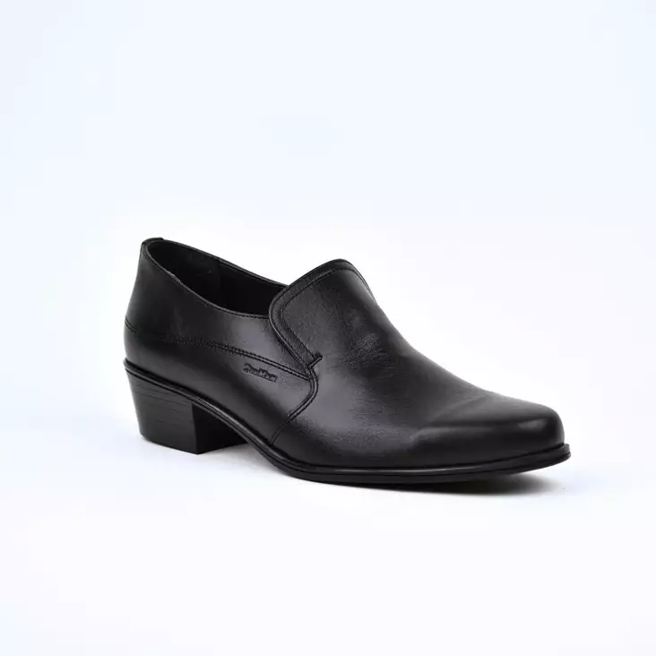 TOPMAN Juhlakengät Musta Nahka - Miesten pukukengät - 10042-15 - 1