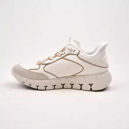 GABOR Kävelykengät White-Beige Nahka - Naisten tennarit ja lenkkarit - 6003.03.006 - 2