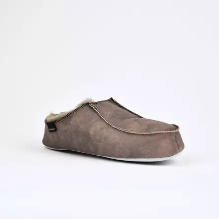 SHEPHERD BIRRO Tossut Stone Lampaannahka - Miesten aamutossut - 14281-026 - 1