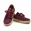 GABOR Sneakerit Viininpunainen Mokkanahka - Naisten nauhattomat kävelykengät - 6010.01.006 - 5