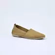 ANDREA CONTI Loaferit Khaki Nahka - Naisten nauhattomat kävelykengät - 0577101-046 - 1