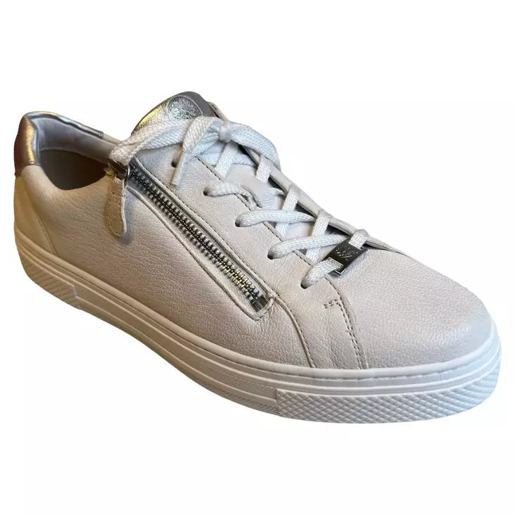 HASSIA BILBAO Tennarit Milk/Silver Nahka - Naisten tennarit ja lenkkarit - 3-301230-0676 - 1